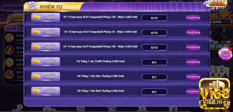 Event siêu khuyến mãi tại vua bai online