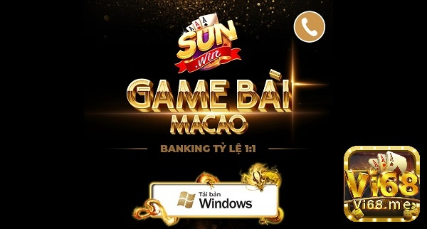 Cổng game đánh bài đổi card SunWin 