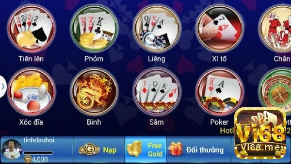 game bài đổi thương thu hút người chơi