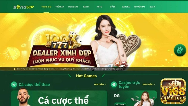 Cổng game bongvip trứ danh.