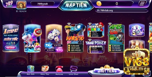 Trải nghiệm game bai online mien phi cực uy tín tại nhà cái vi68