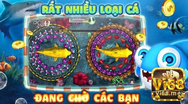 Tham gia chơi bắn cá trực tuyến tại Vi68