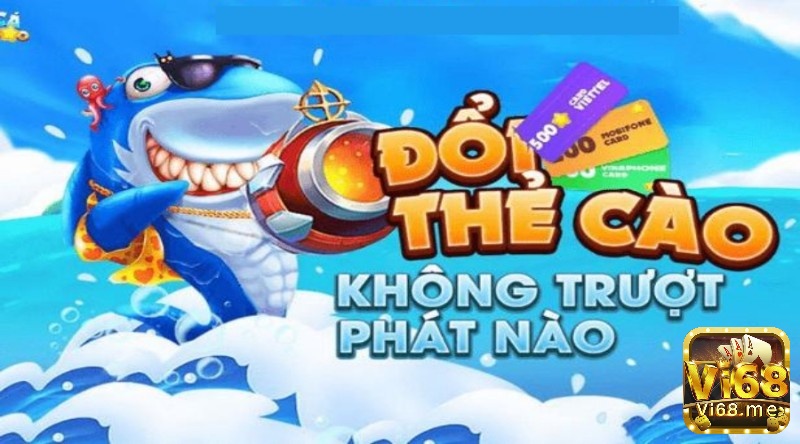 Bắn cá the cào khám phá game săn cá thú vị cùng Vi68