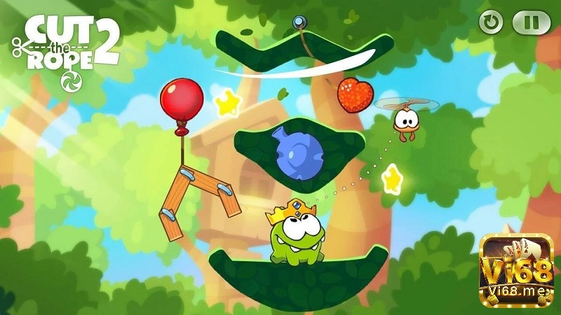 Game trí tuệ cho PC: Cut the Rope 2