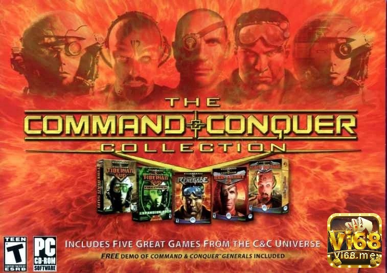 Command and Conquer Series là game đỉnh cao với các công nghệ tiên tiến