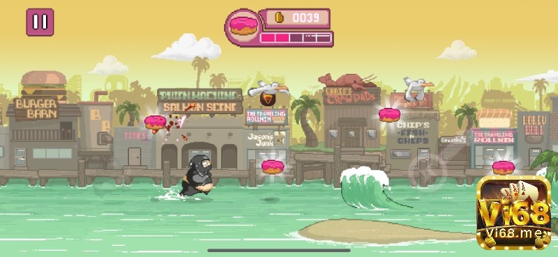  Ninja Chowdown là game sở hữu đồ họa đáng yêu