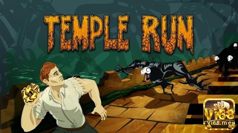 Tựa game Temple run là cuộc chạy trốn nghẹt thở khỏi quái vật khổng lồ